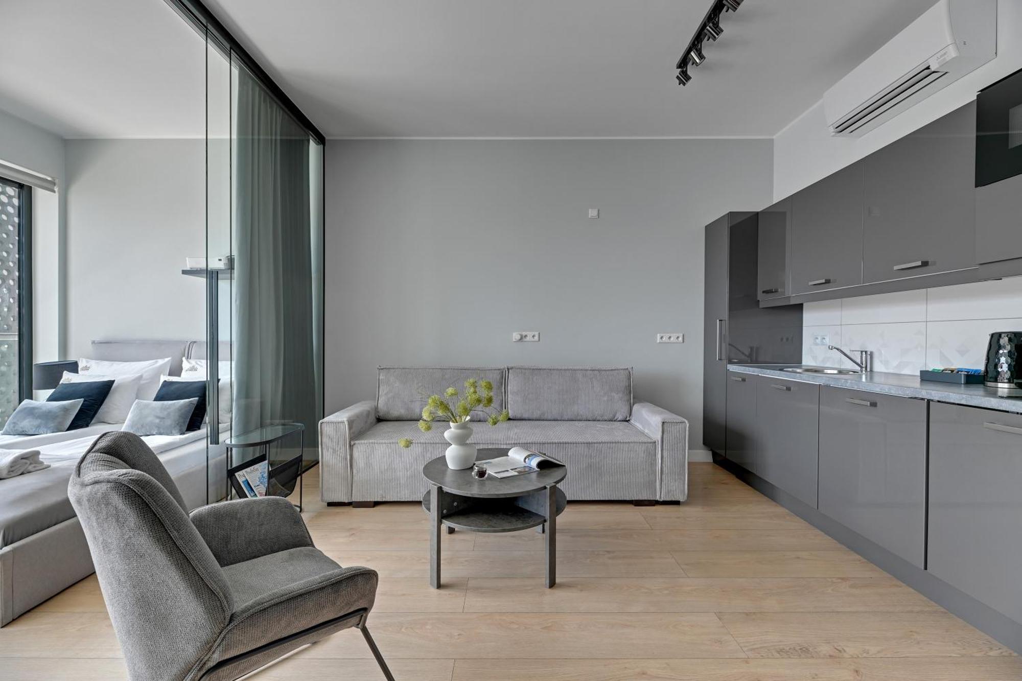 Symfonia Amazing River View Apartment By Downtown Apartments 그단스크 외부 사진